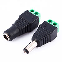 Conectores camaras de seguridad